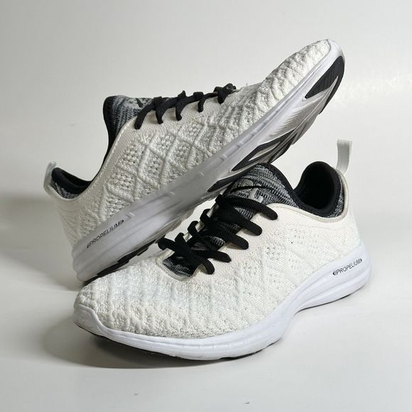 APL White and Black Athletic Shoes - Picture 1 of 16